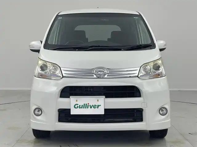 ダイハツ ムーヴ カスタム RS 茨城県 2012(平24)年 5.4万km パールホワイトⅢ SDナビ/　　CD/BT/フルセグ/バックカメラ/HIDオートライト/15インチアルミホイール/ETC/ドライブレコーダー