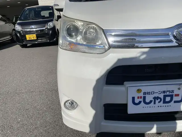 ダイハツ ムーヴ カスタム RS 和歌山県 2012(平24)年 5.4万km パールホワイトⅢ (株)IDOMが運営する【じしゃロン和歌山店】の自社ローン対象車両になります。こちらは現金ご利用時の価格です。/自社ローンご希望の方は別途その旨お申付け下さい。/SDナビ/　　CD/フルセグ/バックカメラ/HIDオートライト/15インチアルミホイール/ETC/ドライブレコーダー/Bluetooth/電動格納ミラー