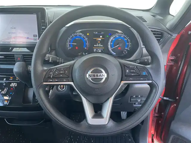 日産 ルークス HWS X プロパイロットED 高知県 2021(令3)年 3万km スパークリングレッド/ブラック 純正SDナビ/ワンオーナー/ユーザー買取/プロパイロット/アラウンドビューモニター/両側パワースライドドア/LEDヘッドライト/スマートキー/コーナーセンサー/バックカメラ/全方位カメラ/フルセグテレビ/Bluetooth接続/純正アルミホイール