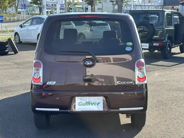 ダイハツ ミラ ココア X スマートセレ SN 福井県 2014(平26)年 4.8万km プラムブラウンクリスタルマイカ 純正ナビ/・ワンセグ/Bluetooth/USB/CD/DVD/電動格納ミラー/オートエアコン/リモコンキー/ドアバイザー/純正フロアマット