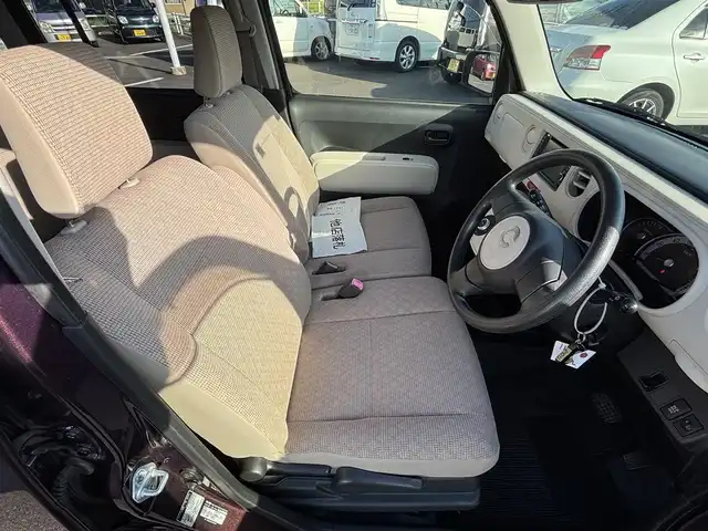 ダイハツ ミラ ココア X スマートセレ SN 福井県 2014(平26)年 4.8万km プラムブラウンクリスタルマイカ 純正ナビ/・ワンセグ/Bluetooth/USB/CD/DVD/電動格納ミラー/オートエアコン/リモコンキー/ドアバイザー/純正フロアマット