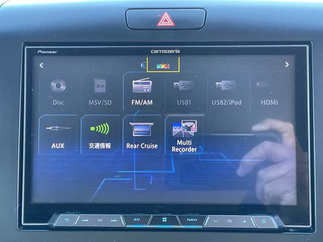 ホンダ フリード ハイブリット G ホンダセンシング 山梨県 2019(平31)年 5.8万km プレミアムスパークルブラックパール 社外カロッツェリアナビ　/フルセグ　/バックカメラ　/ETC　/両側パワースライドドア　/純正15インチアルミホイール　/ハーフレザーシート　/革巻きステアリング　/クルーズコントロール　/LEDライト