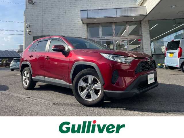 トヨタ ＲＡＶ４ X 愛知県 2021(令3)年 3.5万km センシュアルレッドマイカ ワンオーナー/純正ディスプレイオーディオ/(AM/FM/USB/BT/Miracast)/トヨタセーフティセンス/ETC/ドライブレコーダー/電動パーキングブレーキ/オートホールド機能/ルーフレール/純正ドアバイザー/純正フロアマット/ISOFIX/LEDヘッドライト/スマートキー×2