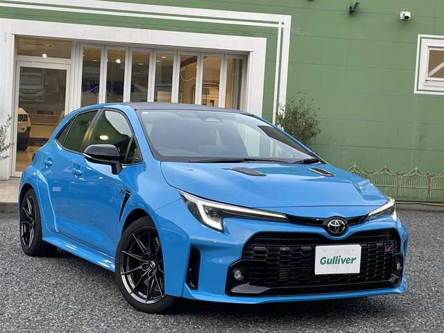 トヨタ ＧＲカローラ RZ 埼玉県 2023(令5)年 1.4万km シアンM ワンオーナー車/50台限定シアンメタリック/ハーフレザーシート/JBLサウンド/純正ナビTV/バックカメラ/ビルトインETC2.0/純正前後ドラレコ/LEDヘッドライト/クリアランスソナー/純正18インチアルミ/レーダークルーズコントロール/衝突軽減ブレーキ/プッシュスタート/スマートキー/保証書付整備手帳/取扱説明書