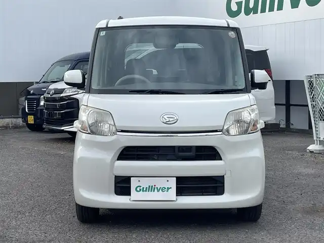 ダイハツ タント X SA 福島県 2014(平26)年 6.7万km パールホワイトⅢ ４WD/両側パワースライドドア /アイドリングストップ/プッシュスタート/スマートキー/社外オーデイオ/レザー調シートカバー/ワンオーナー