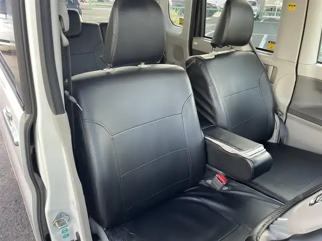 ダイハツ タント X SA 福島県 2014(平26)年 6.7万km パールホワイトⅢ ４WD/両側パワースライドドア /アイドリングストップ/プッシュスタート/スマートキー/社外オーデイオ/レザー調シートカバー/ワンオーナー