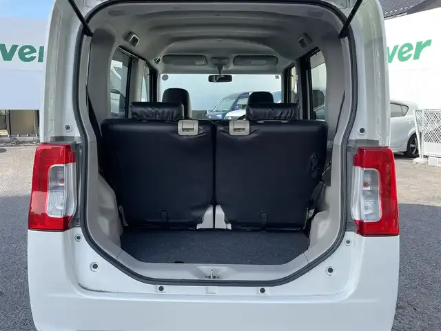 ダイハツ タント X SA 福島県 2014(平26)年 6.7万km パールホワイトⅢ ４WD/両側パワースライドドア /アイドリングストップ/プッシュスタート/スマートキー/社外オーデイオ/レザー調シートカバー/ワンオーナー