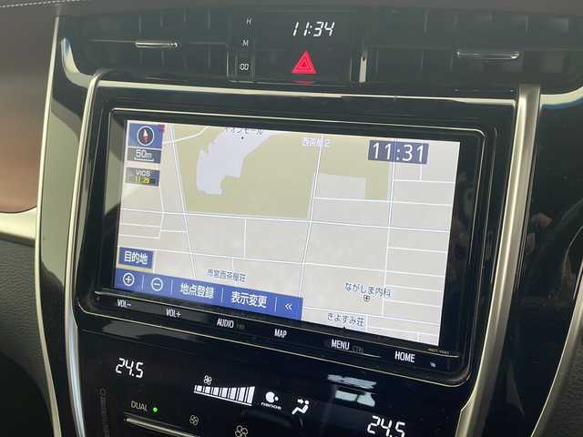 トヨタ ハリアー プレミアム 愛知県 2019(令1)年 3.5万km ホワイトパールクリスタルシャイン 衝突軽減システム/純正９型SDナビ/三眼LEDヘッドライト/レーダークルーズコントロール/フルセグ/CD/DVD/Bluetooth/バックカメラ/電動リアゲート/コーナーセンサー/純正アルミホイール/パワーシート/ドライブレコーダー/ETC/ステアリングスイッチ/スマートキー/プッシュスタート