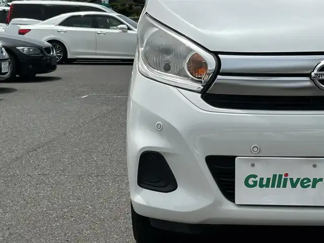 日産 デイズ X 広島県 2019(平31)年 2.9万km ホワイトパール ＥＴＣ/衝突軽減ブレーキ/フロアマット純正/全方位モニター/ABS/横滑り防止装置/アイドリングストップ/コーナーセンサー前後/プッシュスタート/エアバッグW/スペアキー×１/保証書/取扱説明書
