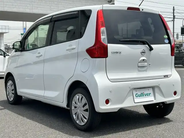 日産 デイズ X 広島県 2019(平31)年 2.9万km ホワイトパール ＥＴＣ/衝突軽減ブレーキ/フロアマット純正/全方位モニター/ABS/横滑り防止装置/アイドリングストップ/コーナーセンサー前後/プッシュスタート/エアバッグW/スペアキー×１/保証書/取扱説明書
