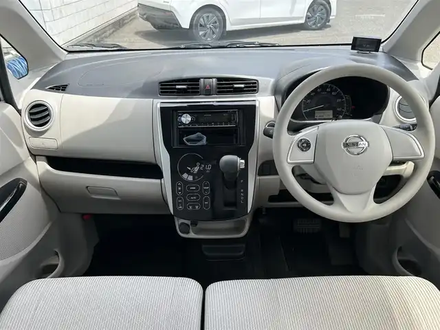日産 デイズ X 広島県 2019(平31)年 2.9万km ホワイトパール ＥＴＣ/衝突軽減ブレーキ/フロアマット純正/全方位モニター/ABS/横滑り防止装置/アイドリングストップ/コーナーセンサー前後/プッシュスタート/エアバッグW/スペアキー×１/保証書/取扱説明書