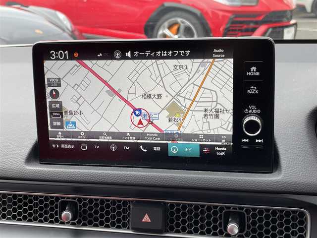 ホンダ シビック タイプR 神奈川県 2023(令5)年 0.7万km チャンピオンシップホワイト ワンオーナー/純正メモリーナビ・地デジTV/純正USB/BT再生/バックモニター/ビルトインETC2.0/純正19インチAW/ブレンボブレーキ/LEDライト/ホンダセンシング/レーダークルーズコントロール/PCS/LKA/BSM/コーナーセンサー/プッシュスタート/スマートキー×2/保証書・取説あり