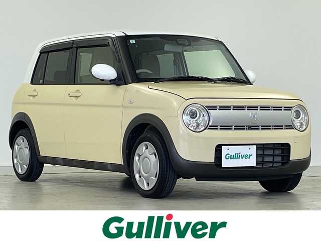 スズキ ラパン S 岐阜県 2020(令2)年 6.3万km シフォンアイボリーメタリック 社外8インチSDナビ（MDV-S707L)/フルセグ/BT/USB/DVD/全方位モニター/ビルトインETC/スズキセーフティサポート/デュアルセンサーブレーキ/車線逸脱警報機能/コーナーセンサー/運転席シートヒーター/アイドリングストップ/LEDオートライト/サイドバイザー/純正フロアマット/スマートキー