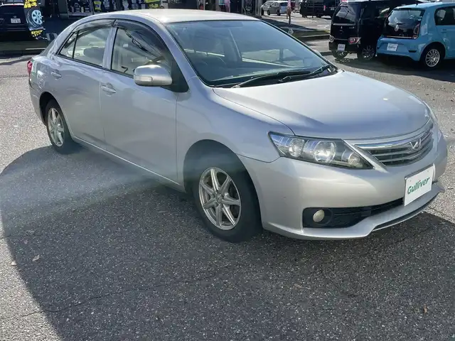 トヨタ アリオン A18 新潟県 2012(平24)年 8.1万km シルバーM ワンオーナー/メモリナビ/ワンセグテレビ/社外ホイールスタッドレスタイヤ装着/純正ホイール車載/ウィンカーミラー/ドアバイザー/純正フロアマット/電動格納ドアミラー