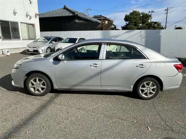 トヨタ アリオン A18 新潟県 2012(平24)年 8.1万km シルバーM ワンオーナー/メモリナビ/ワンセグテレビ/社外ホイールスタッドレスタイヤ装着/純正ホイール車載/ウィンカーミラー/ドアバイザー/純正フロアマット/電動格納ドアミラー