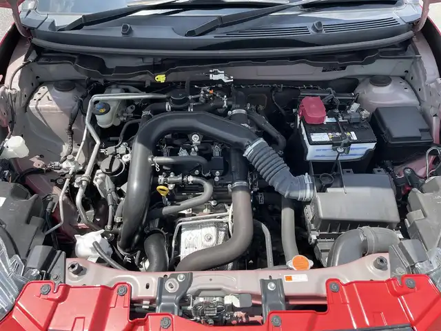 ダイハツ ロッキー G 滋賀県 2020(令2)年 3.8万km ブラックマイカメタリック/コンパーノレッド 純正9型ナビ　/・フルセグTV/・CD/・DVD/・Bluetooth/・USB/・HDMI/・バックカメラ/ドラレコ/ETC/次世代スマートアシスト/・衝突被害軽減システム/・車線逸脱警報抑制機能/・レーダークルーズコントロール/・誤発進抑制機能/・ふらつき警報/・先行車発進お知らせ機能/・進入禁止標識認識機能/・オートハイビーム/・サイドビューランプ/シートヒーター/コーナーセンサー/オートライト/フォグランプ/電格ウィンカーミラー