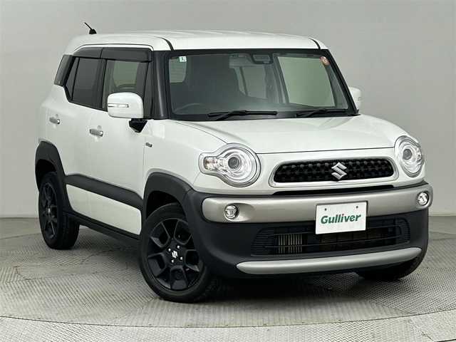 スズキ クロスビー HYBRID MZ 道央・札幌 2018(平30)年 9.4万km ピュアホワイトP ・4WD/・社外メモリナビ　/・DVD再生機能/・フルセグTV/・レーンキープアシスト/・オートマチックハイビーム/・パドルシフト/・ビルトインETC/・アイドリングストップ/・スマートキー/・社外キーレスエントリー/・クルーズコントロール/・CDチェンジャー/・USB入力端子/・スペアキー/・バックカメラ/・ABS/・横滑り防止装置/・コーナーセンサー（後）/・オートライト/・ダウンヒルアシストコントロール/・LED/・フロントフォグランプ/・ドアミラーウインカー/・ドアバイザー/・Rワイパー/・グリップコントロール/・スノーモード/スポーツモード