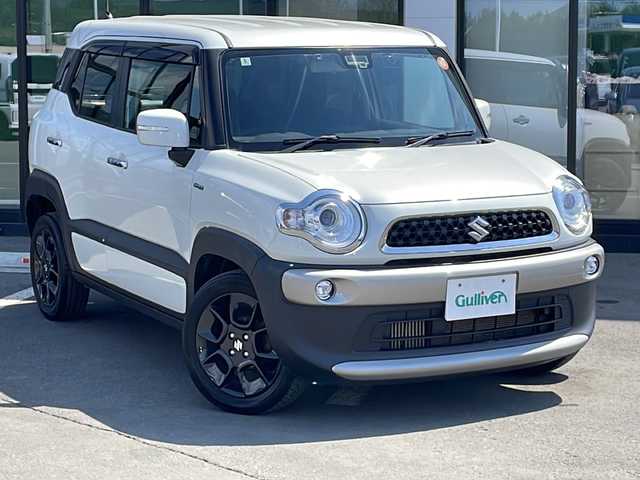 スズキ クロスビー HYBRID MZ 道東・釧路十勝 2018(平30)年 9.4万km ピュアホワイトP ・寒冷地仕様/・社外メモリナビ/（CD　DVD　AM　FM　TV　BT　SD）/・バックカメラ/・スマートキー/・プッシュスタート/・レーンキープアシスト/・前席シートヒーター/・ミラーヒーター/・オートライト/・オートマチックハイビーム/・ビルトインETC/・アイドリングストップ/・クルーズコントロール/・コーナーセンサー（後）/・ダウンヒルアシストコントロール/・LED/・フロントフォグランプ