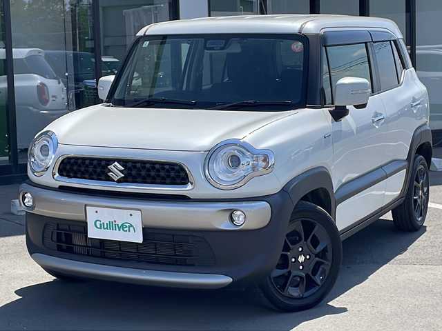 スズキ クロスビー HYBRID MZ 道東・釧路十勝 2018(平30)年 9.4万km ピュアホワイトP ・寒冷地仕様/・社外メモリナビ/（CD　DVD　AM　FM　TV　BT　SD）/・バックカメラ/・スマートキー/・プッシュスタート/・レーンキープアシスト/・前席シートヒーター/・ミラーヒーター/・オートライト/・オートマチックハイビーム/・ビルトインETC/・アイドリングストップ/・クルーズコントロール/・コーナーセンサー（後）/・ダウンヒルアシストコントロール/・LED/・フロントフォグランプ