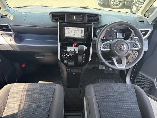 トヨタ ルーミー カスタムG 奈良県 2020(令2)年 1万km ブラックマイカメタリック 社外SDナビ　/ワンセグ　/Bluetooth　/バックカメラ　/ETC　/前後ドライブレコーダー　/社外フロアマット　/両側パワースライドドア　/純正アルミホイール　/衝突被害軽減ブレーキ　/オートLEDライト