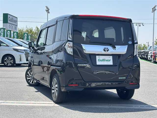 トヨタ ルーミー カスタムG 奈良県 2020(令2)年 1万km ブラックマイカメタリック 社外SDナビ　/ワンセグ　/Bluetooth　/バックカメラ　/ETC　/前後ドライブレコーダー　/社外フロアマット　/両側パワースライドドア　/純正アルミホイール　/衝突被害軽減ブレーキ　/オートLEDライト
