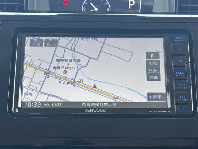 トヨタ ルーミー カスタムG 奈良県 2020(令2)年 1万km ブラックマイカメタリック 社外SDナビ　/ワンセグ　/Bluetooth　/バックカメラ　/ETC　/前後ドライブレコーダー　/社外フロアマット　/両側パワースライドドア　/純正アルミホイール　/衝突被害軽減ブレーキ　/オートLEDライト