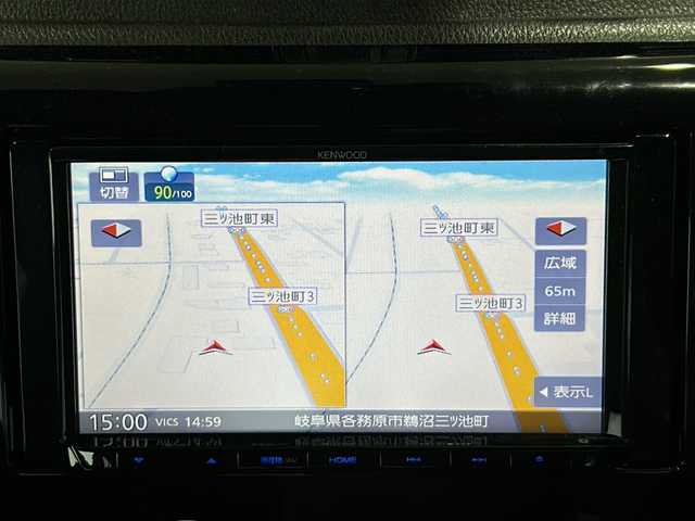 日産 デイズ ハイウェイスターX 岐阜県 2018(平30)年 2.8万km ブラック 社外ナビゲーション/Bluetooth/ワンセグ視聴/アラウンドビューモニター/エマージェンシーブレーキサポート/前後ドライブレコーダー/プッシュスタート/スマートキー/HIDヘッドライト/オートハイビーム/アイドリングストップ/オートライト/ETC/取扱説明書・記録簿
