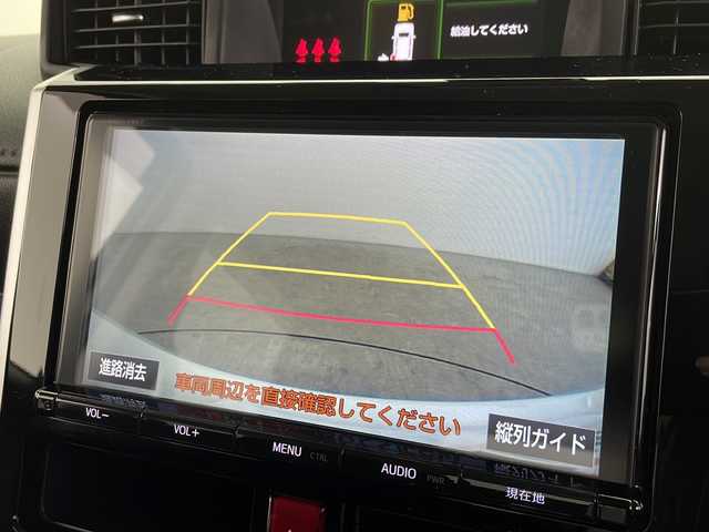 トヨタ ルーミー カスタムG S 千葉県 2018(平30)年 5.1万km パールホワイトⅢ 衝突軽減ブレーキ/レーンキープアシスト/両側パワースライドア/純正9インチメモリナビ/　CD/DVD/BT/フルセグTV/ビルトインETC/バックカメラ/クルーズコントロール/前席シートヒーター/ステアリングスイッチ/革巻きステアリング/電動格納ミラー/スマートキー＆プッシュスタート/純正14インチアルミホイール/LEDヘッドライト/フォグライト