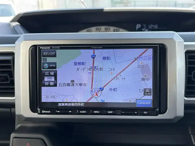 ダイハツ ウェイク L リミテッド SAⅢ 滋賀県 2019(平31)年 3.3万km プラムブラウンクリスタルマイカ 社外ナビ/　【AM・FM/Bluetooth/CD/ワンセグTV】/バックカメラ　【全方位】/両側パワースライドドア/アイドリングストップ/コーナーセンサー/横滑り防止システム/衝突軽減防止システム/LEDヘッドライト/Autoハイビーム/電格ミラー/プッシュスタート/ドライブレコーダー