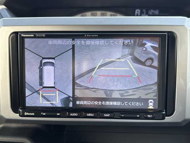 ダイハツ ウェイク L リミテッド SAⅢ 滋賀県 2019(平31)年 3.3万km プラムブラウンクリスタルマイカ 社外ナビ/　【AM・FM/Bluetooth/CD/ワンセグTV】/バックカメラ　【全方位】/両側パワースライドドア/アイドリングストップ/コーナーセンサー/横滑り防止システム/衝突軽減防止システム/LEDヘッドライト/Autoハイビーム/電格ミラー/プッシュスタート/ドライブレコーダー