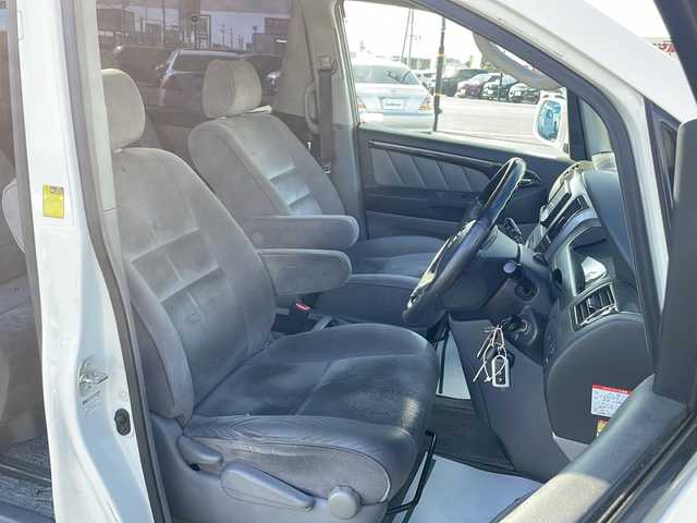 トヨタ アルファード Ｇ MS LTD 茨城県 2005(平17)年 14万km ホワイトパールマイカ 社外SDナビ(Bluetooth/バックカメラ/フルセグTV/CD/DVD)/サンルーフ/盗難防止装置/冷房WAC/スペアキー/3列シート/純正フロアマット/両側パワースライドドア/ETC