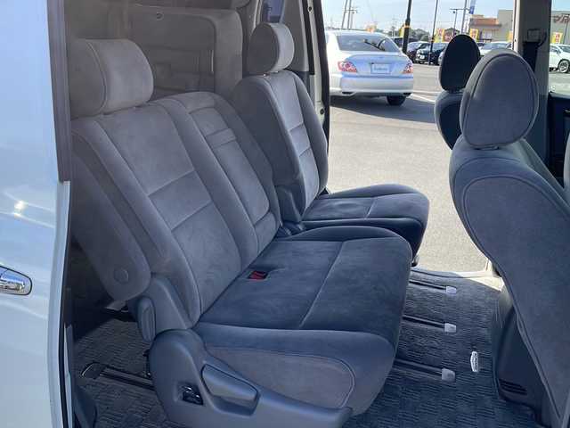 トヨタ アルファード Ｇ MS LTD 茨城県 2005(平17)年 14万km ホワイトパールマイカ 社外SDナビ(Bluetooth/バックカメラ/フルセグTV/CD/DVD)/サンルーフ/盗難防止装置/冷房WAC/スペアキー/3列シート/純正フロアマット/両側パワースライドドア/ETC