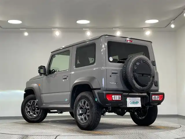 スズキ ジムニー シエラ JC 愛知県 2024(令6)年 0.3万km ミディアムグレー 社外８インチナビ/衝突軽減ブレーキ/シートヒーター/レーンキープアシスト/コーナーセンサー/クルーズコントロール/バックカメラ/ヘッドライトウォッシャー/ダウンヒアルアシスト/ＥＴＣ/ＬＥＤヘッドライト/純正フロアゴムマット/純正15インチアルミホイール/アイドリングストップ