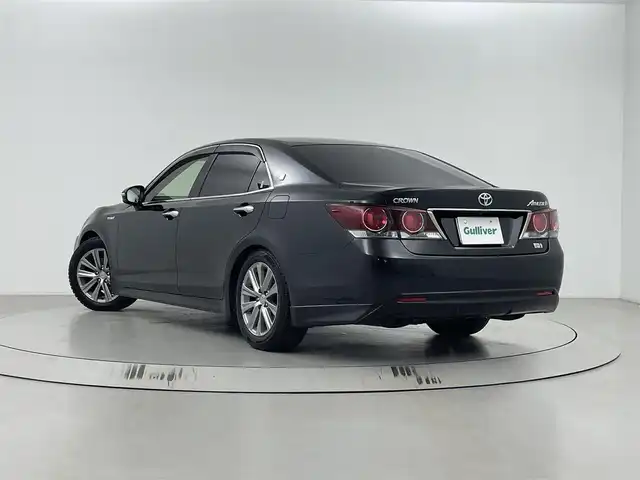 トヨタ クラウン ハイブリッド アスリートSJ-フロンティアLTD 埼玉県 2018(平30)年 6.2万km プレシャスブラックパール 純正８インチメーカーナビ　/バックカメラ　/トヨタセーフティーセンス　/レーダークルーズコントロール　/オートマティックハイビーム　/オートＬＥＤライト　/後車高調　/純正サスペンション積み込み　/社外前後ドラレコ