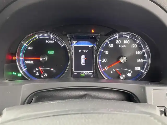 トヨタ クラウン ハイブリッド アスリートSJ-フロンティアLTD 埼玉県 2018(平30)年 6.2万km プレシャスブラックパール 純正８インチメーカーナビ　/バックカメラ　/トヨタセーフティーセンス　/レーダークルーズコントロール　/オートマティックハイビーム　/オートＬＥＤライト　/後車高調　/純正サスペンション積み込み　/社外前後ドラレコ