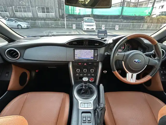 スバル ＢＲＺ プレミアムスポーツパッケージ 愛知県 2014(平26)年 6.3万km WRブルーマイカ 社外メモリナビ/フルセグテレビ/バックカメラ/Bluetooth/プッシュスタート/ETC/シートヒーター/レザーステアリング/modelloマフラー/STIスポイラー