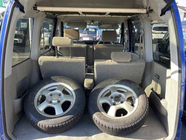 ダイハツ アトレー ワゴン カスタム ターボ RS 新潟県 2008(平20)年 14.9万km ブルーメタリック 4WD/ワンオーナー/冬タイヤ積載/車内ルーフラック/保証書/取扱説明書