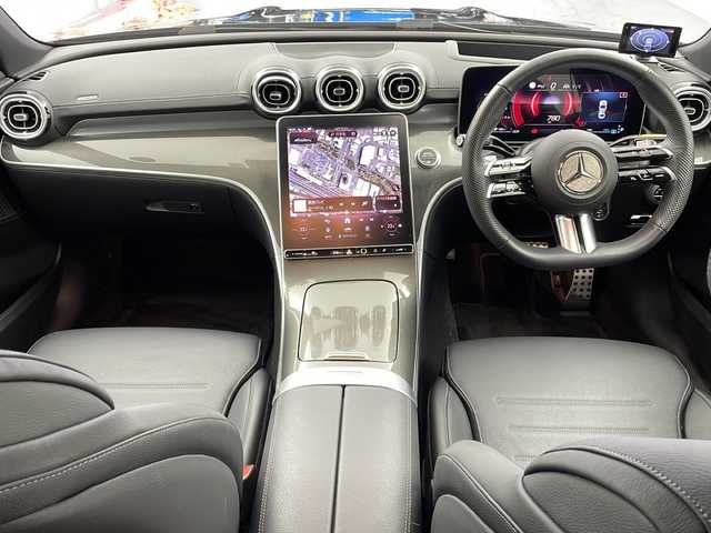 メルセデス・ベンツ Ｃ１８０ アバンギャルド AMGライン 大阪府 2023(令5)年 1.7万km 黒 MBUXARナビ/【フルセグTV/Bluetooth/FM/AM】/サンルーフ/ブラインドスポットモニター(BSM)/HUD/全方位カメラ/パーキングアシスト/レーダークルーズコントロール/レーダーセーフティ/黒革シート/パワーシート/シートヒーター/パドルシフト/ETC/保証書/取扱説明書/点検記録簿/スペアキー1本