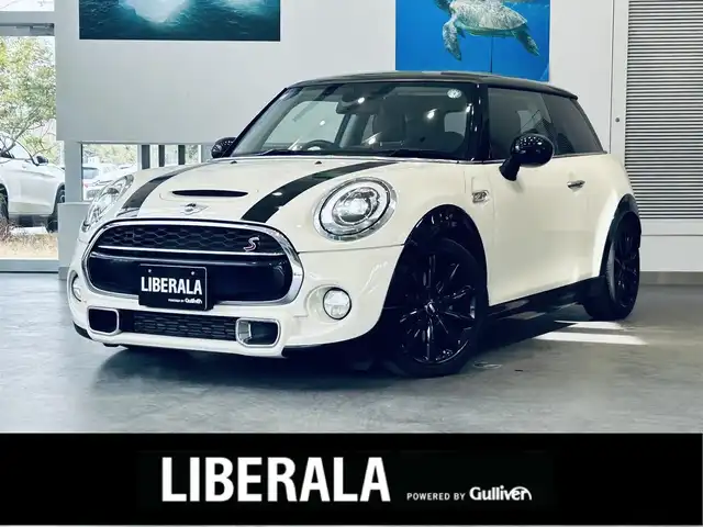 ＭＩＮＩ ミニ クーパー S 大阪府 2017(平29)年 5.4万km ペッパー・ホワイト ペッパーP/純正ナビ/TV/バックカメラ/純正17インチAW/USB/AUX/Bluetooth/ETC/スマートキー/パドルシフト