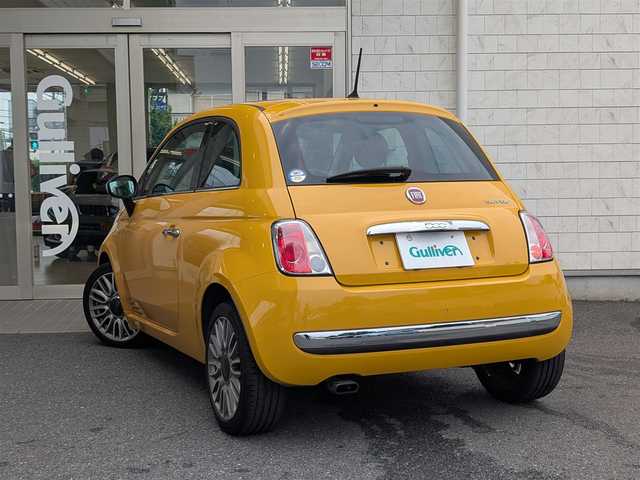 フィアット フィアット ５００ ツインエア カルト 埼玉県 2015(平27)年 8.4万km カントリーポリタンイエロー 限定100台　グレード「カルト」/本革シート/16インチアルミホイール/HIDヘッドライト/サンルーフ/ETC/CD/FM/AMラジオ