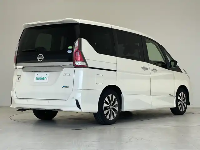 日産 セレナ ハイウェイスター G 愛知県 2016(平28)年 7.3万km ブリリアントホワイトパール プロパイロット/衝突軽減システム/純正9型ナビ/フリップダウンモニター/全方位カメラ/両側パワースライドドア/レーダークルーズコントロール/フルセグ/CD/DVD/Bluetooth/バックカメラ/イージーオープン機能/コーナーセンサー/純正アルミホイール/LEDヘッドライト/インテリジェントミラー/ドライブレコーダー/ETC/ステアリングスイッチ/スマートキー/プッシュスタート