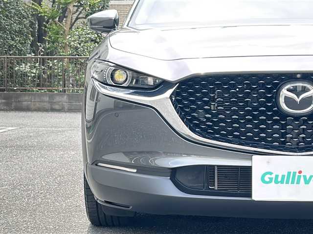 マツダ ＣＸ－３０ 20S プロアクティブツーリングセレ 埼玉県 2020(令2)年 1.9万km マシーングレープレミアムM 登録時18536km/ワンオーナー/純正SDナビ（C9KAV6580）/・FM/AM/BT/フルセグTV/CD/DVD/全周囲カメラ/前方ドライブレコーダー/スマートブレーキサポート/横滑り防止装置/パーキングセンサー/接近車両検知システム/ペダル操作警告/標識警報/ブラインドスポットモニタリング/レーンキープアシスト/レーダークルーズコントロール/ヘッドアップディスプレイ/電動リアゲート/純正18インチAW/ビルトインETC/パワーシート（D席）/メモリーシート/シートヒーター（D＋N席）/オートライト/オートハイビーム/パドルシフト/ステアリングリモコン/ステアリングヒーター/オートワイパー/電動格納ミラー/ウィンカーミラー/AAC/MTモード付AT/USB入力端子/W＋サイドエアバック/純正フロアマット/スマートキー×２/保証書/取扱説明書