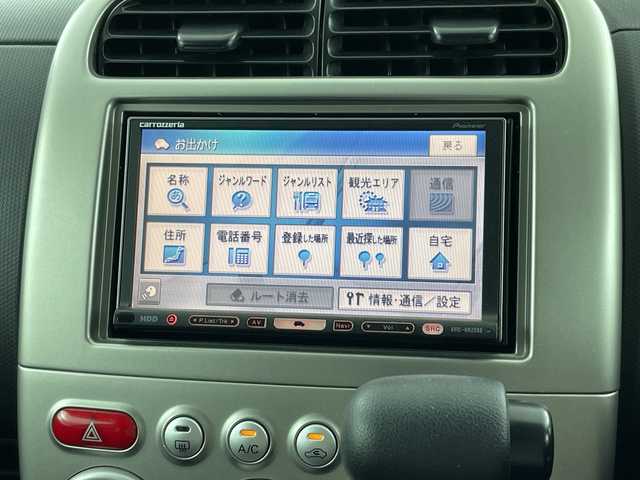 三菱 ｅＫスポーツ X 愛知県 2009(平21)年 8.4万km クールシルバーメタリック 7インチナビ/ワンセグ/ETC/ドアバイザー/フロアマット/バイキセノンヘッドライト/パワーウィンドウ
