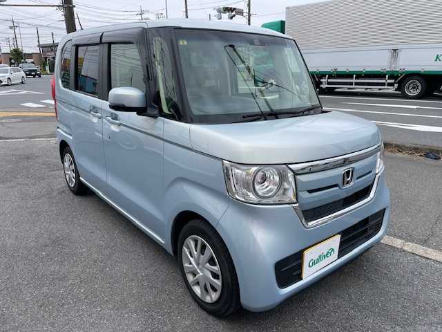 ホンダ Ｎ ＢＯＸ G L ホンダセンシング 神奈川県 2020(令2)年 1.5万km モーニングミストブルーM ・ワンオーナー/・純正ナビ（BT/CD/DVD/SD/フルセグ)/・バックカメラ/・オートクルーズコントロール/・前後ドライブレコーダー/・シートヒーター/・コーナーセンサー/・片側電動スライドドア/・ETC/・LEDヘッドライト/・ホンダセンシング/・レーンキープアシスト/・衝突軽減システム/・横滑り防止装置/・純正フロアマット/・スマートキー/・取扱説明書/・保証書