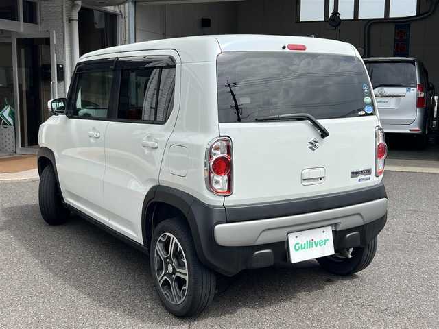 スズキ ハスラー X 長崎県 2016(平28)年 6.5万km クリスタルホワイトP 純正メモリナビ/　・DVD・USB・Bluetooth・フルセグTV/アラウンドビューカメラ/デュアルカメラブレーキサポート/　・衝突軽減システム・車線逸脱警報・先行車発進お知らせ/ETC/Sエネチャージ/アイドリングストップ/純正15インチアルミホイール/純正HIDヘッドライト/純正フォグライト/オートライト/前席シートヒーター/革巻きステアリング/ステアリングスイッチ/純正フロアマット/純正ドアバイザー/電動オート格納ウインカー付ドアミラー/取扱説明書、保証書/スペアスマートキー×1本