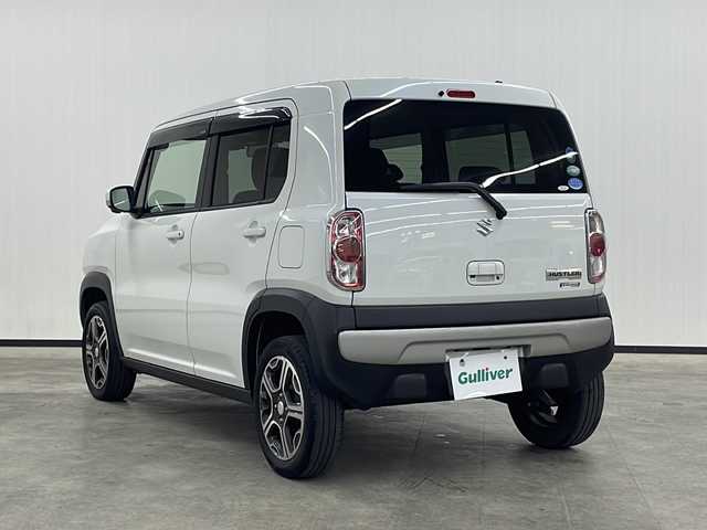 スズキ ハスラー X 長崎県 2016(平28)年 6.5万km クリスタルホワイトP 純正メモリナビ/　・DVD・USB・Bluetooth・フルセグTV/アラウンドビューカメラ/デュアルカメラブレーキサポート/　・衝突軽減システム・車線逸脱警報・先行車発進お知らせ/ETC/Sエネチャージ/アイドリングストップ/純正15インチアルミホイール/純正HIDヘッドライト/純正フォグライト/オートライト/前席シートヒーター/革巻きステアリング/ステアリングスイッチ/純正フロアマット/純正ドアバイザー/電動オート格納ウインカー付ドアミラー/取扱説明書、保証書/スペアスマートキー×1本