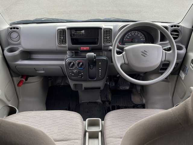 スズキ エブリイ PA 福島県 2019(令1)年 2.8万km スペリアホワイト 4WDボタン有 オートマシフト 純正ラジオ 両側スライドドア 純正ゴムマット ドアバイザー スペアキー ヘッドアップコンソール 純正スチールホイール