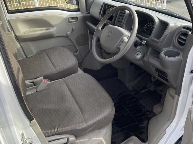 スズキ エブリイ PA 福島県 2019(令1)年 2.8万km スペリアホワイト 4WDボタン有 オートマシフト 純正ラジオ 両側スライドドア 純正ゴムマット ドアバイザー スペアキー ヘッドアップコンソール 純正スチールホイール