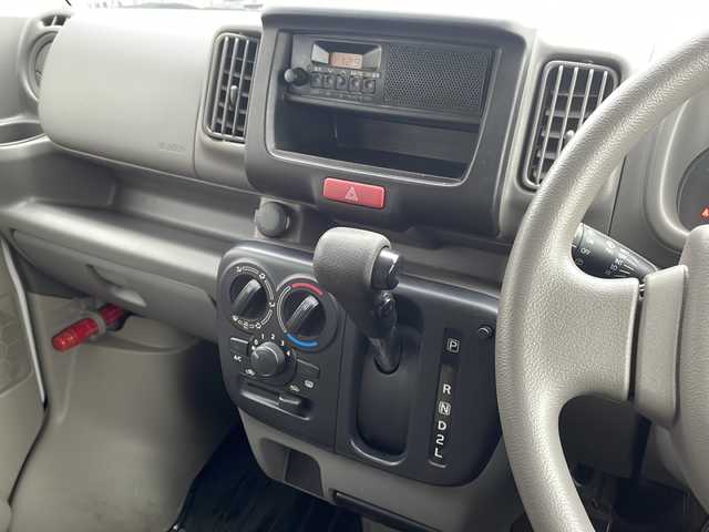 スズキ エブリイ PA 福島県 2019(令1)年 2.8万km スペリアホワイト 4WDボタン有 オートマシフト 純正ラジオ 両側スライドドア 純正ゴムマット ドアバイザー スペアキー ヘッドアップコンソール 純正スチールホイール