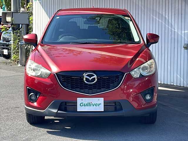 マツダ ＣＸ－５ XD Lパッケージ 長野県 2014(平26)年 8.6万km 赤 ４WD/ブラックレザーシート/純正メモリナビフルセグ TV/バックカメラ/サイドカメラ/BOSEサウンドシステム/純正19インチアルミ/純正エンジンスターター/シートヒーター /保証書・取説/スペアキー